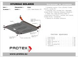 Защита картера Hyundai Solaris Защита картера Hyundai Solaris