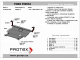 Защита картера Ford Fiesta Защита картера Ford Fiesta