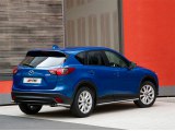Защита заднего бампера уголки Mazda CX-5 Защита заднего бампера уголки Mazda CX-5