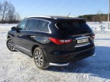 Защита задняя уголки для Инфинити JX35 - TCC INFJX3513-11 Защита задняя уголки для Инфинити JX35 - TCC INFJX3513-11