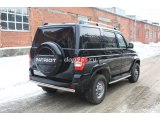 Защита заднего бампера центральная овальная для Уаз Патриот ( UAZ Patriot 4x4 ) Защита заднего бампера центральная овальная для Уаз Патриот ( UAZ Patriot 4x4 )