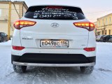 Защита заднего бампера одинарная для Хундай Тусан 2015- кроме High-tech Защита заднего бампера одинарная для Хундай Тусан 2015- кроме High-tech