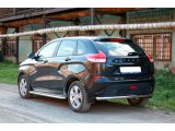 Защита заднего бампера для Лада Иксрей (LADA XRAY 2016) Защита заднего бампера для Лада Иксрей (LADA XRAY 2016)