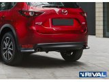 Защита заднего бампера уголки Мазда сх 5 2018- Защита заднего бампера уголки Мазда сх 5 2018-