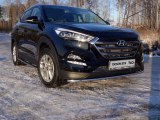 Защита переднего бампера нижняя для Хундай Тусан 2015- Защита переднего бампера нижняя для Хундай Тусан 2015-