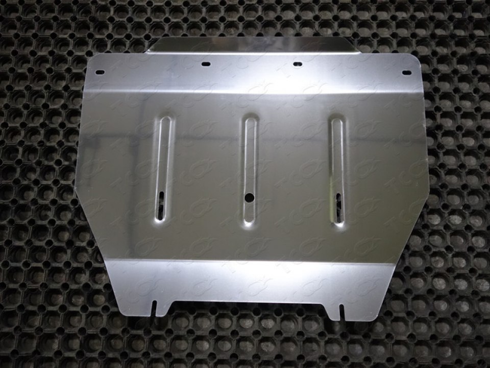 Защита картера (алюминий) 4 мм для Инфинити QX56 2011, QX80 2014  - TCC ZKTCC00039