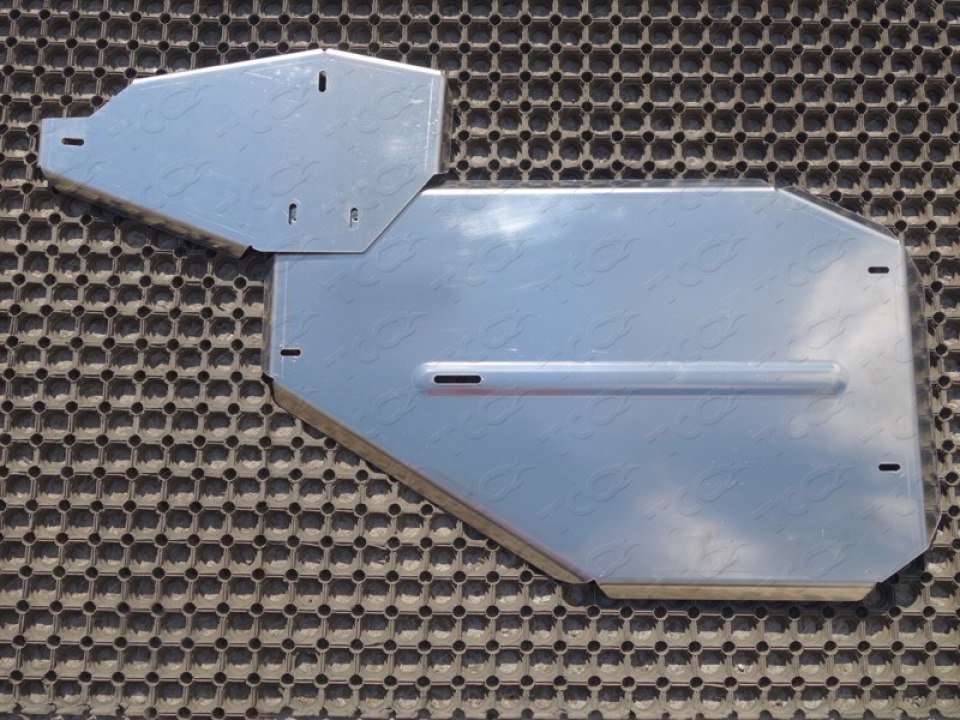 Защита топливного бака (алюминий) 4 мм для Киа Соренто 2015