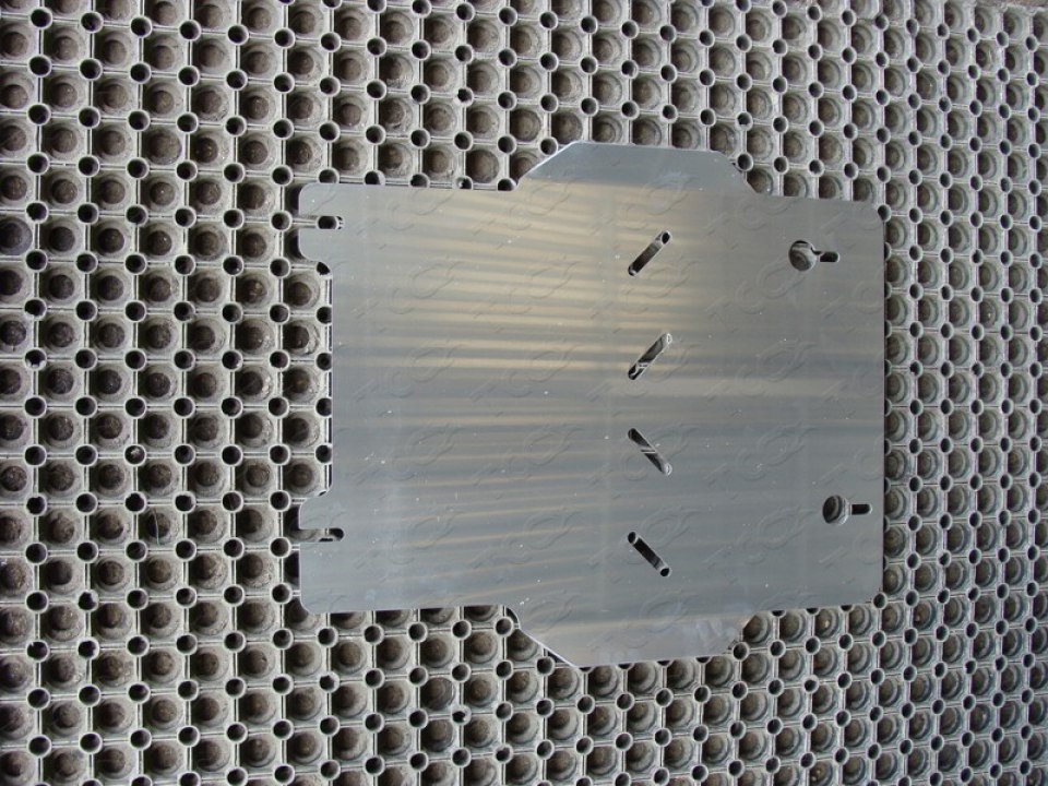 Защита коробки передач (алюминий) 4 мм для Ниссан Патрол 2014